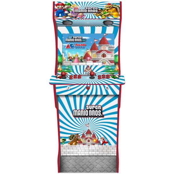 AG Elite 2 Player Arcade Machine - Super Mario Bros - Top Spec